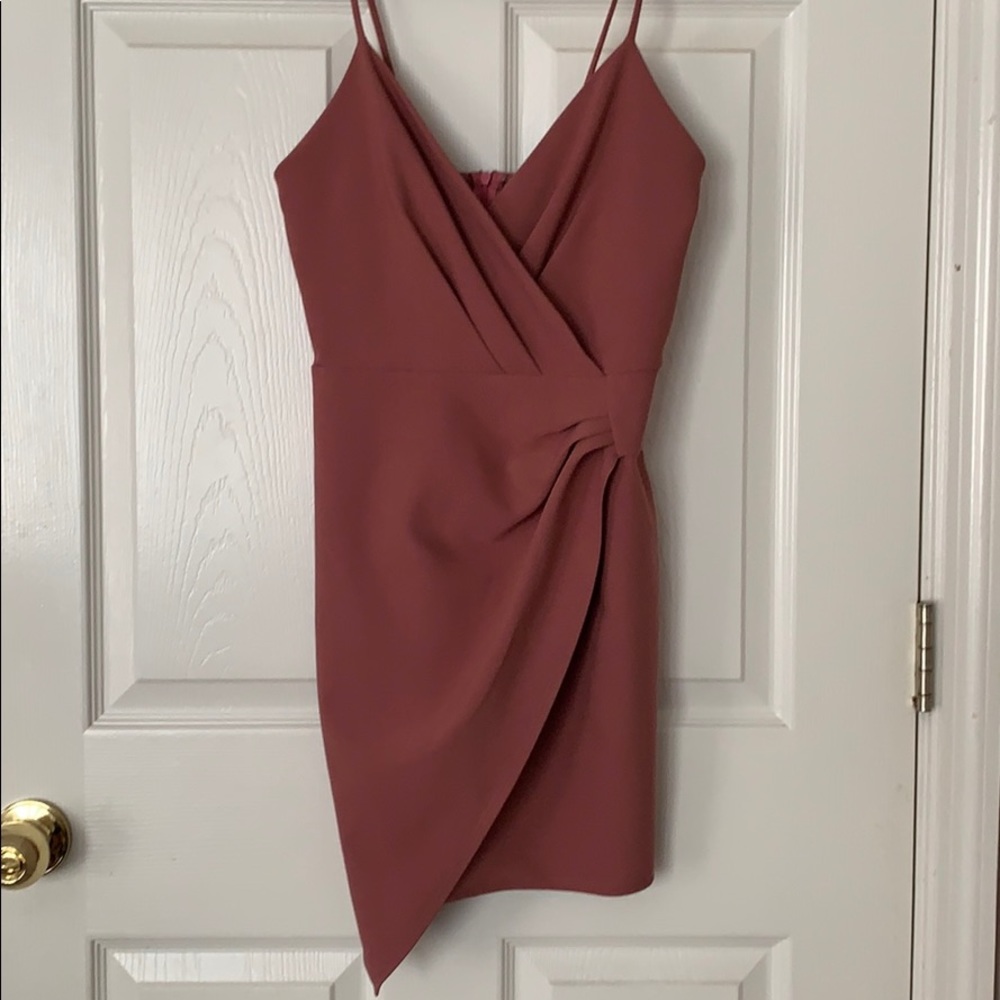 Blush Wrap Dress
